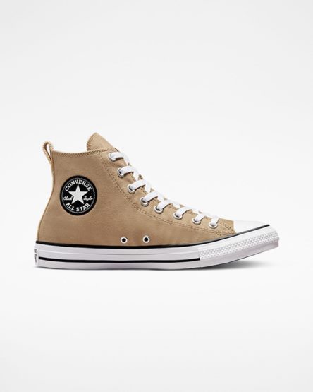 Women's Converse Chuck Taylor All Star Workwear High Top Shoes Khaki / Black | AU 94368X